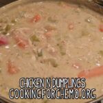chicken and dumplings recipe for cancer and chemotherapy by chef ryan callahan and cooking for chemo