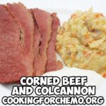 corned beef and colcannon recipe for cancer and chemotherapy by chef ryan callahan and cooking for chemo