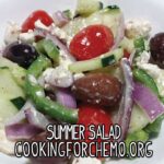 summer salad recipe for cancer and chemotherapy by chef ryan callahan and cooking for chemo