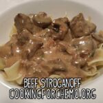 beef stroganoff recipe for cancer and chemotherapy by chef ryan callahan and cooking for chemo