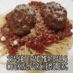 spaghetti and meatballs recipe for cancer and chemotherapy by chef ryan callahan and cooking for chemo