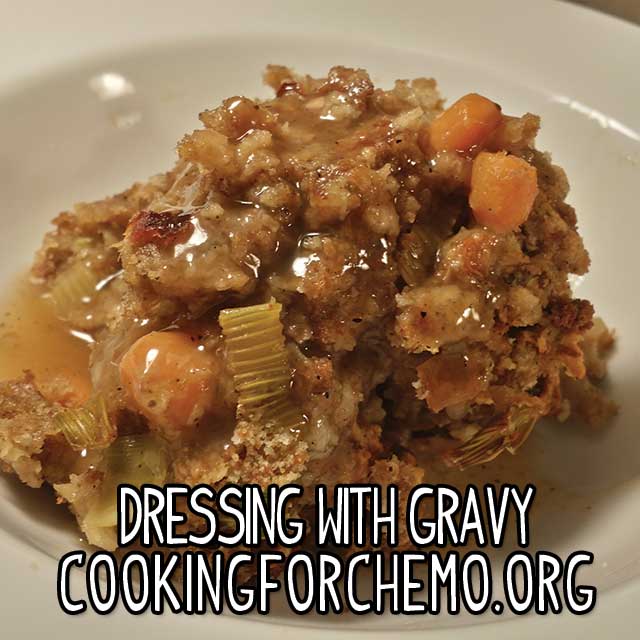 Holiday Dressing Recipe for Cancer and Chemotherapy
